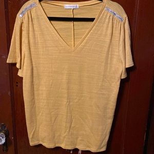 Dressy retrology T-shirt with bling